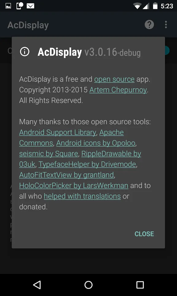 AcDisplay | Indus Appstore | Screenshot