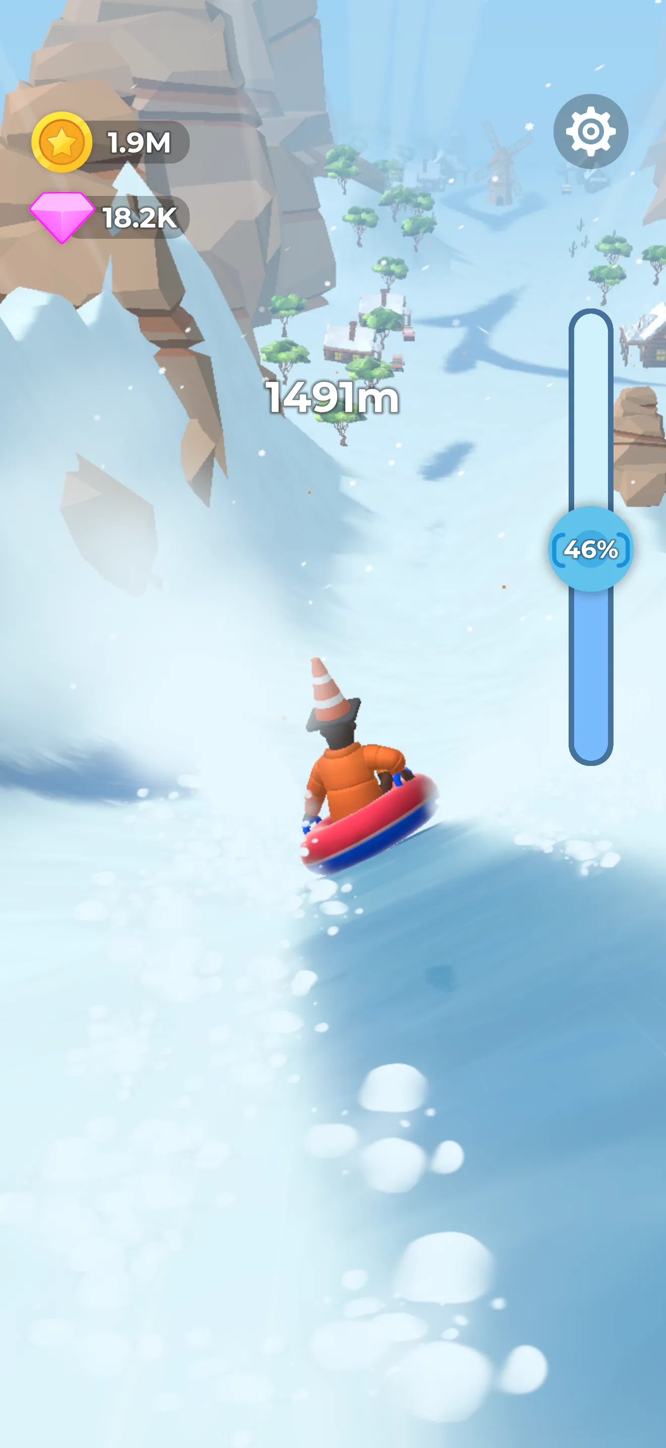 Sled Surfers | Indus Appstore | Screenshot