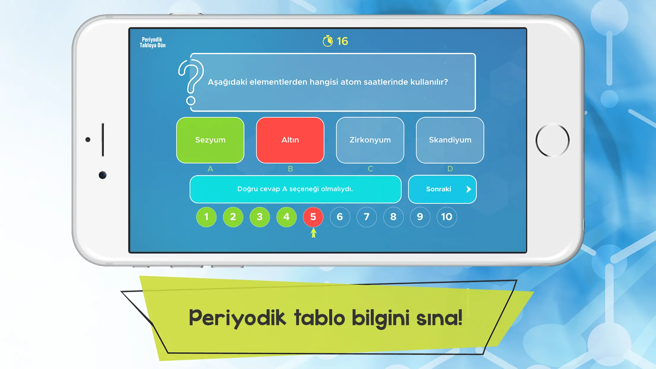 Periyodik Tablo - Bilim Genç | Indus Appstore | Screenshot