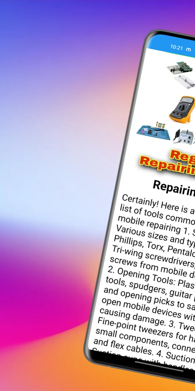 Mobile Repairing App | Indus Appstore | Screenshot