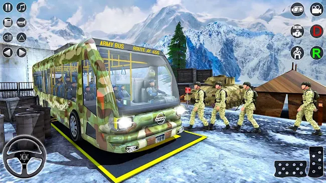 Indian Army Bus Simulator Game | Indus Appstore | Screenshot