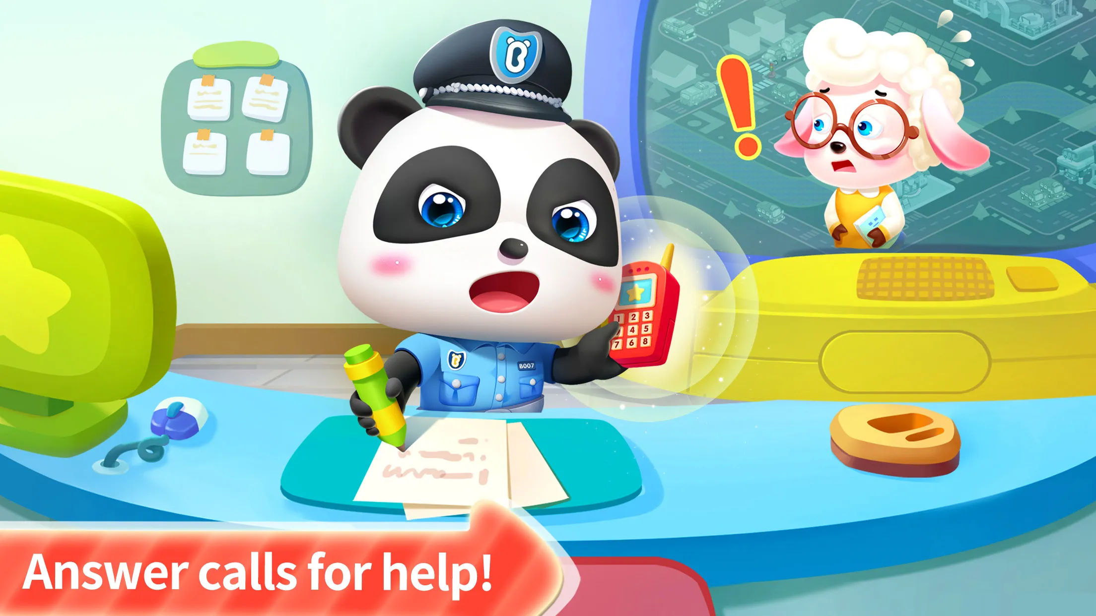 Little Panda Policeman | Indus Appstore | Screenshot