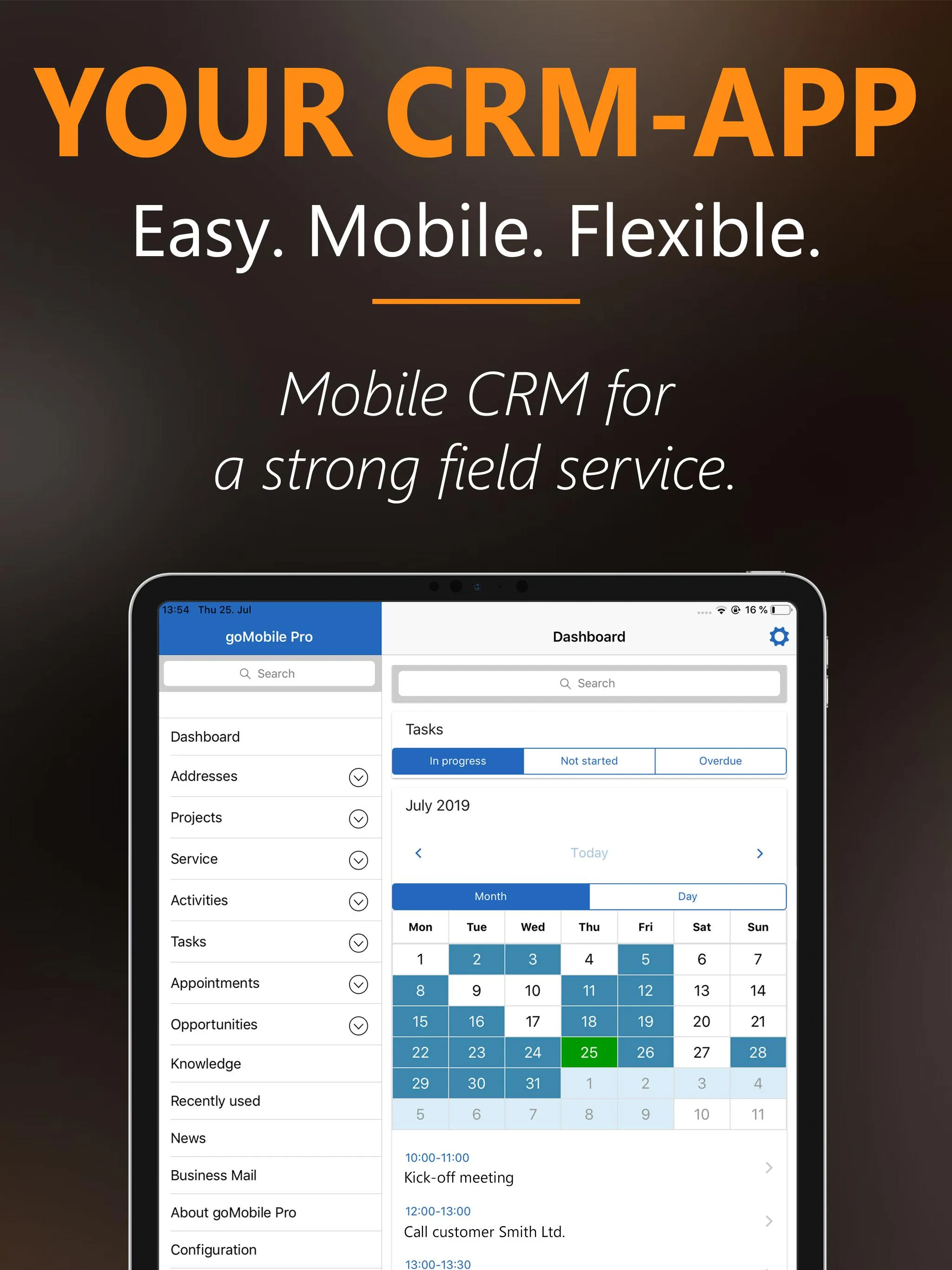 CRM goMobile Pro | Indus Appstore | Screenshot