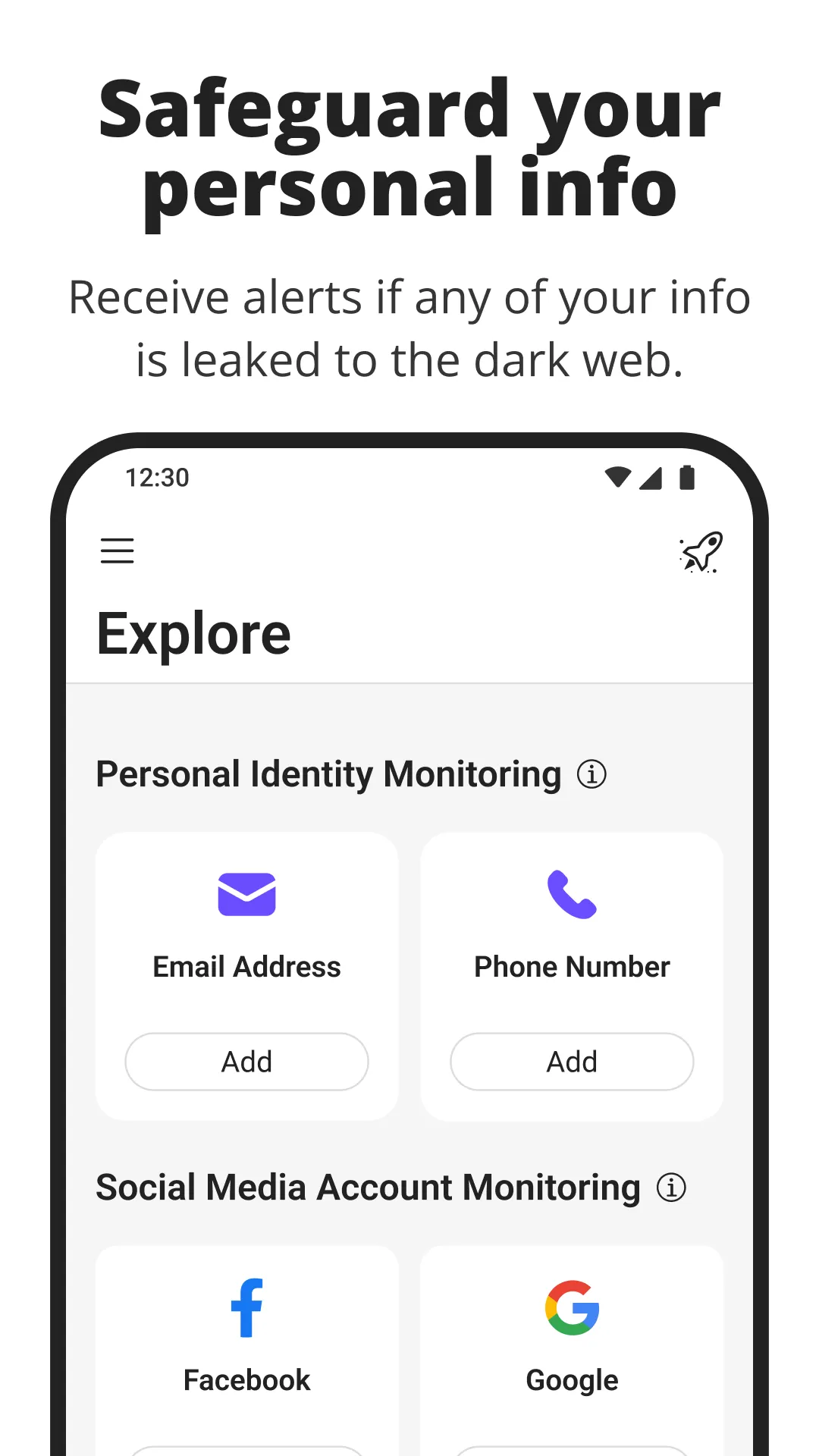 Trend Micro ID Protection | Indus Appstore | Screenshot