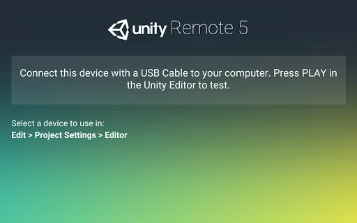 Unity Remote 5 | Indus Appstore | Screenshot