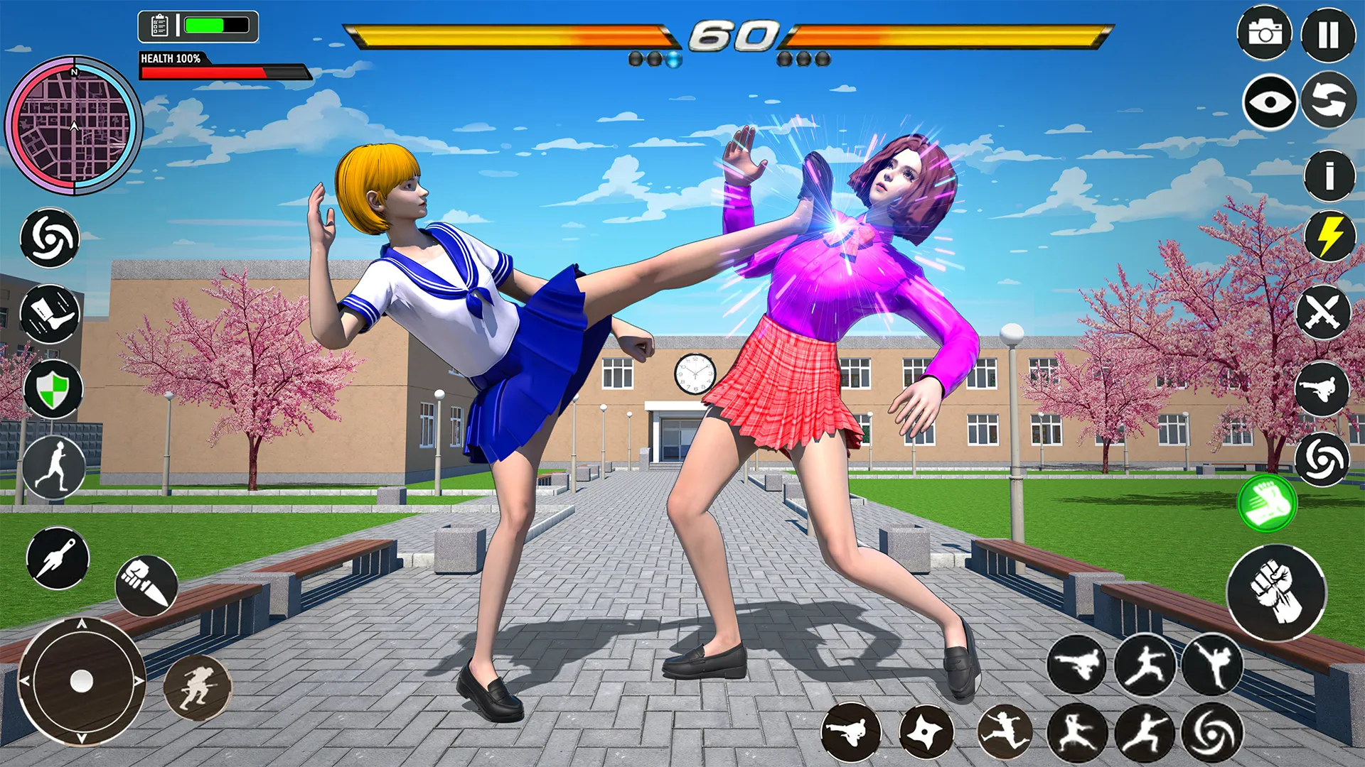 Anime School : Karate Fighting | Indus Appstore | Screenshot