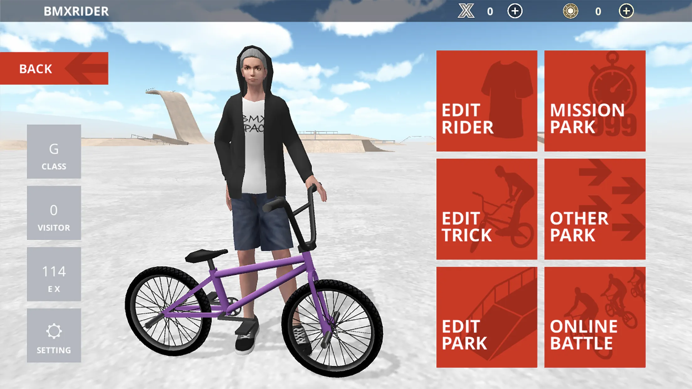 BMX Space | Indus Appstore | Screenshot