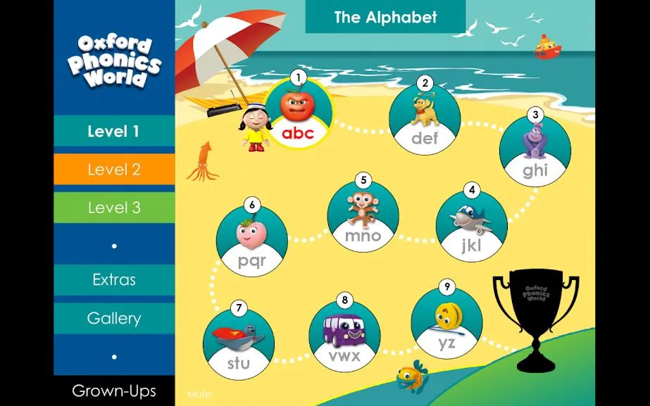 Oxford Phonics World: School | Indus Appstore | Screenshot