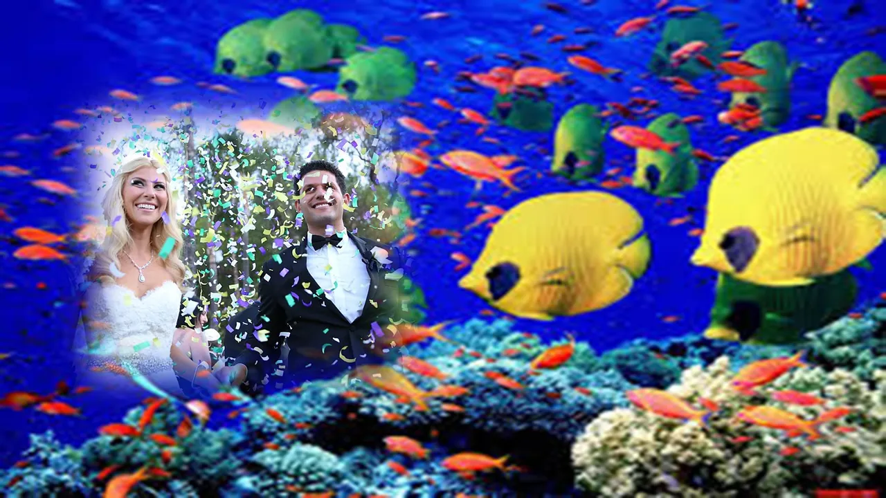 underwater photo frames costum | Indus Appstore | Screenshot