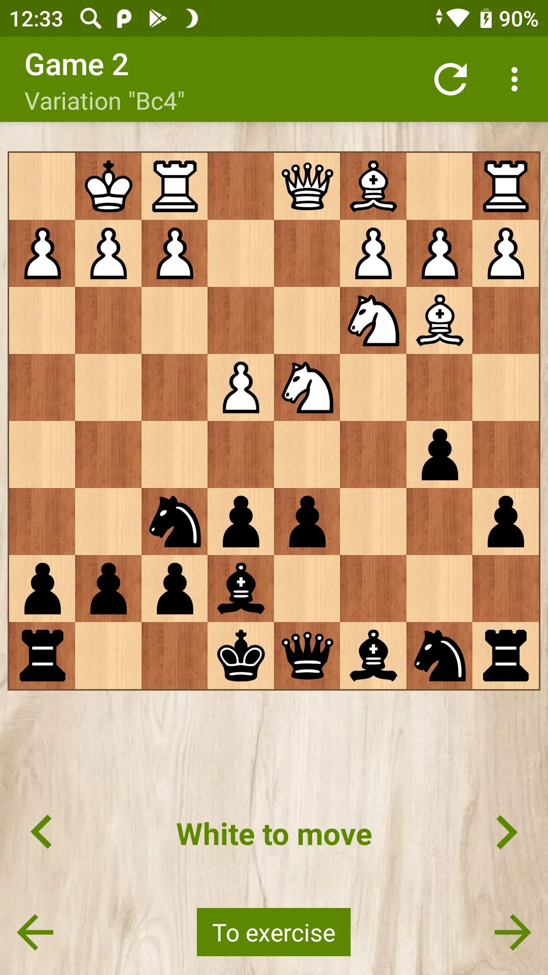 Chess - Najdorf variation | Indus Appstore | Screenshot