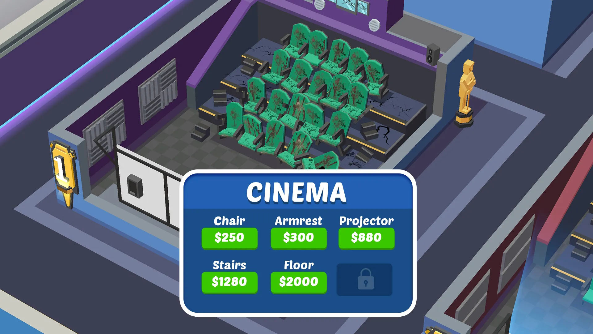 Idle Cinema Empire Idle Games | Indus Appstore | Screenshot