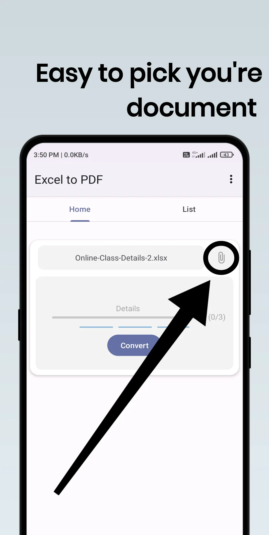 Excel to PDF Converter | Indus Appstore | Screenshot