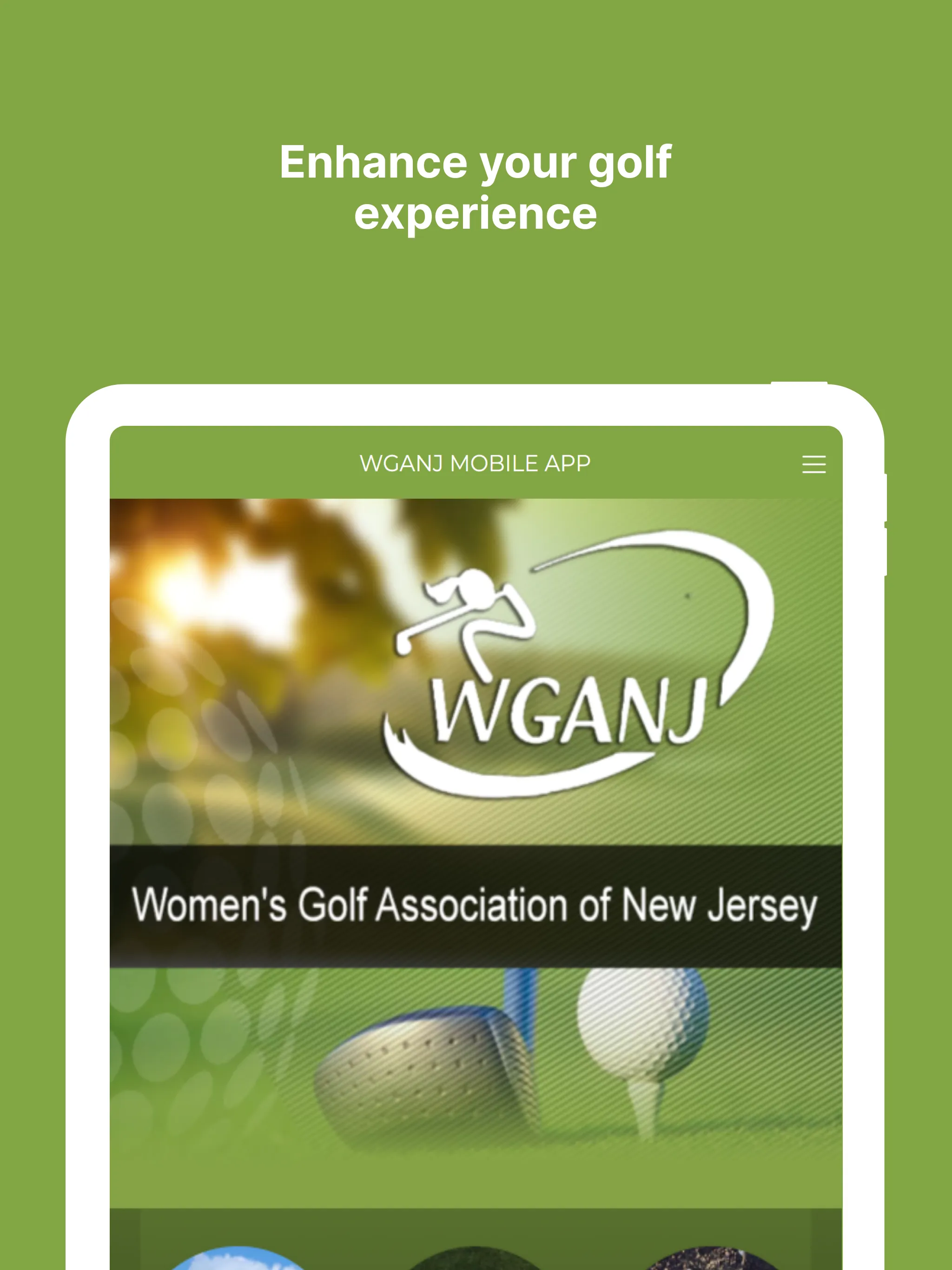 Womens Golf Association of NJ | Indus Appstore | Screenshot