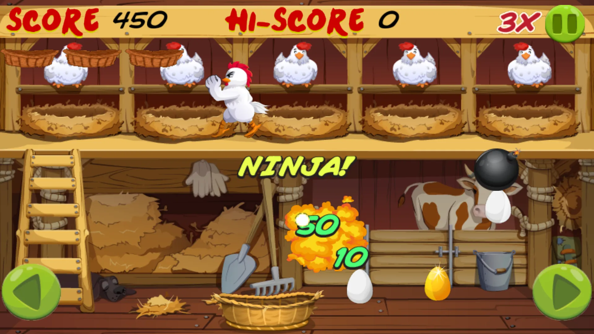 Angry Chicken: Egg Madness! | Indus Appstore | Screenshot