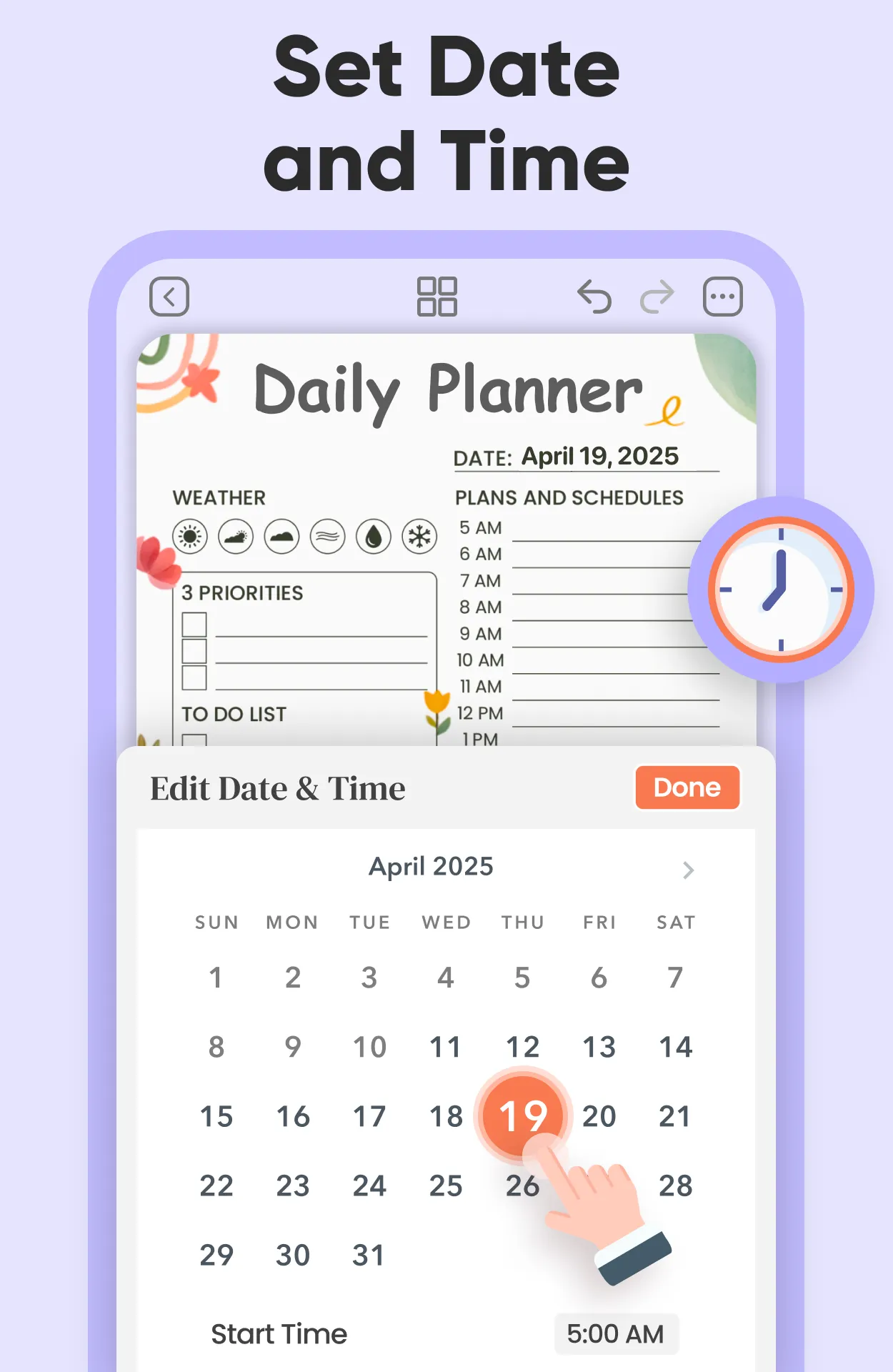 Daily Planner and Journal | Indus Appstore | Screenshot
