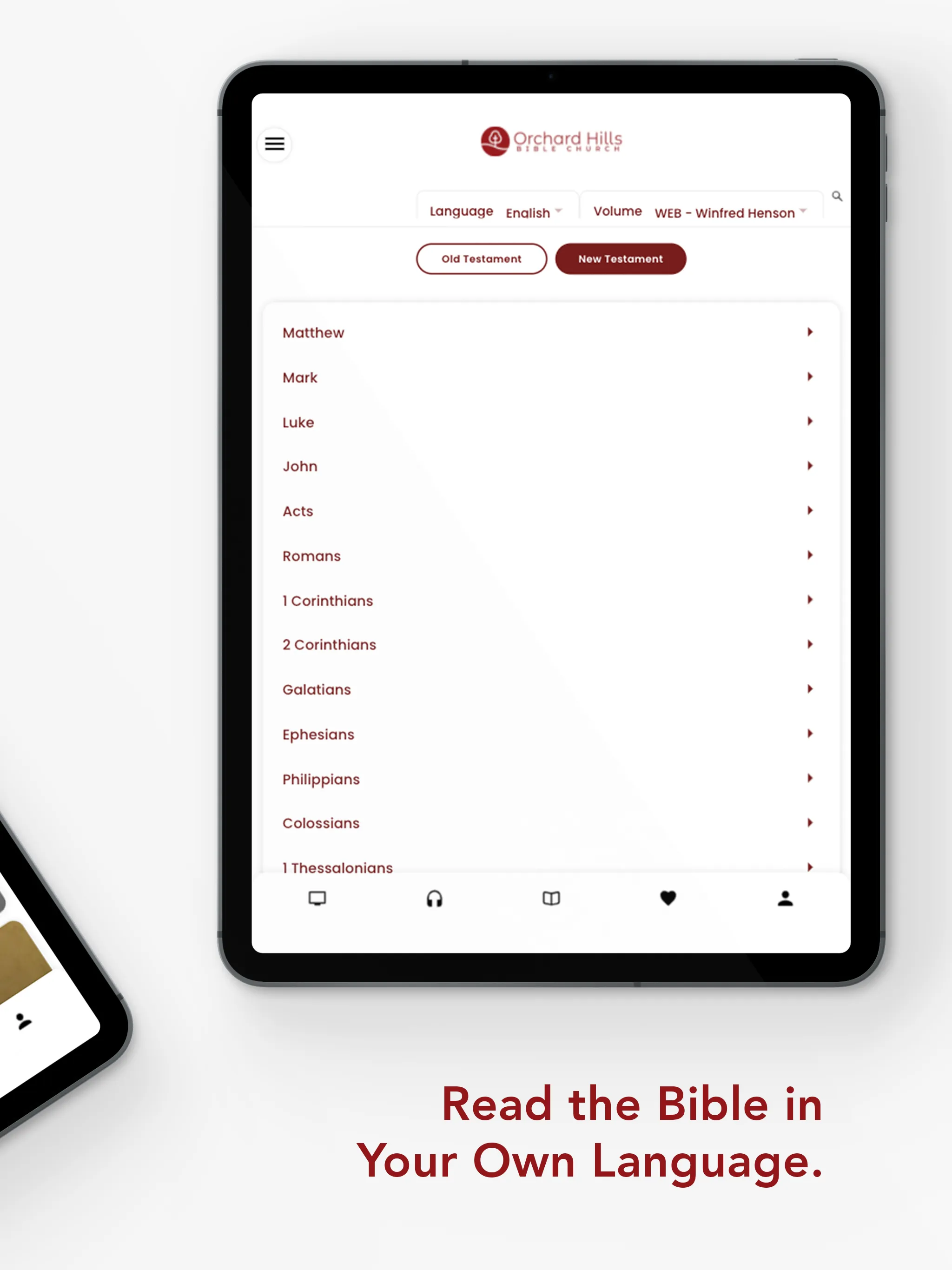 Orchard Hills Bible Church | Indus Appstore | Screenshot