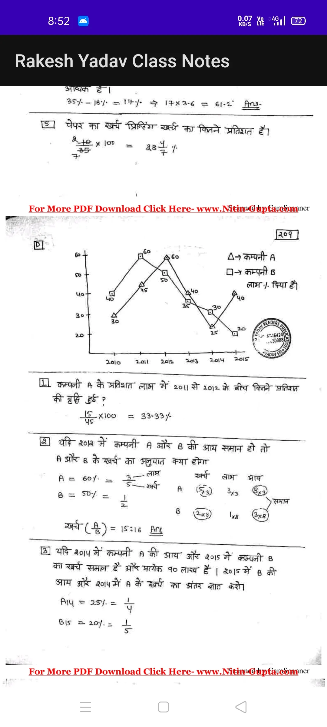 Rakesh Yadav Class Notes Math | Indus Appstore | Screenshot