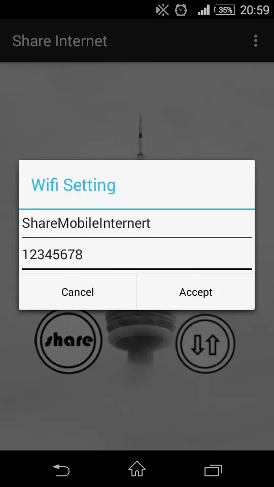 MZ Share Mobile Internet | Indus Appstore | Screenshot