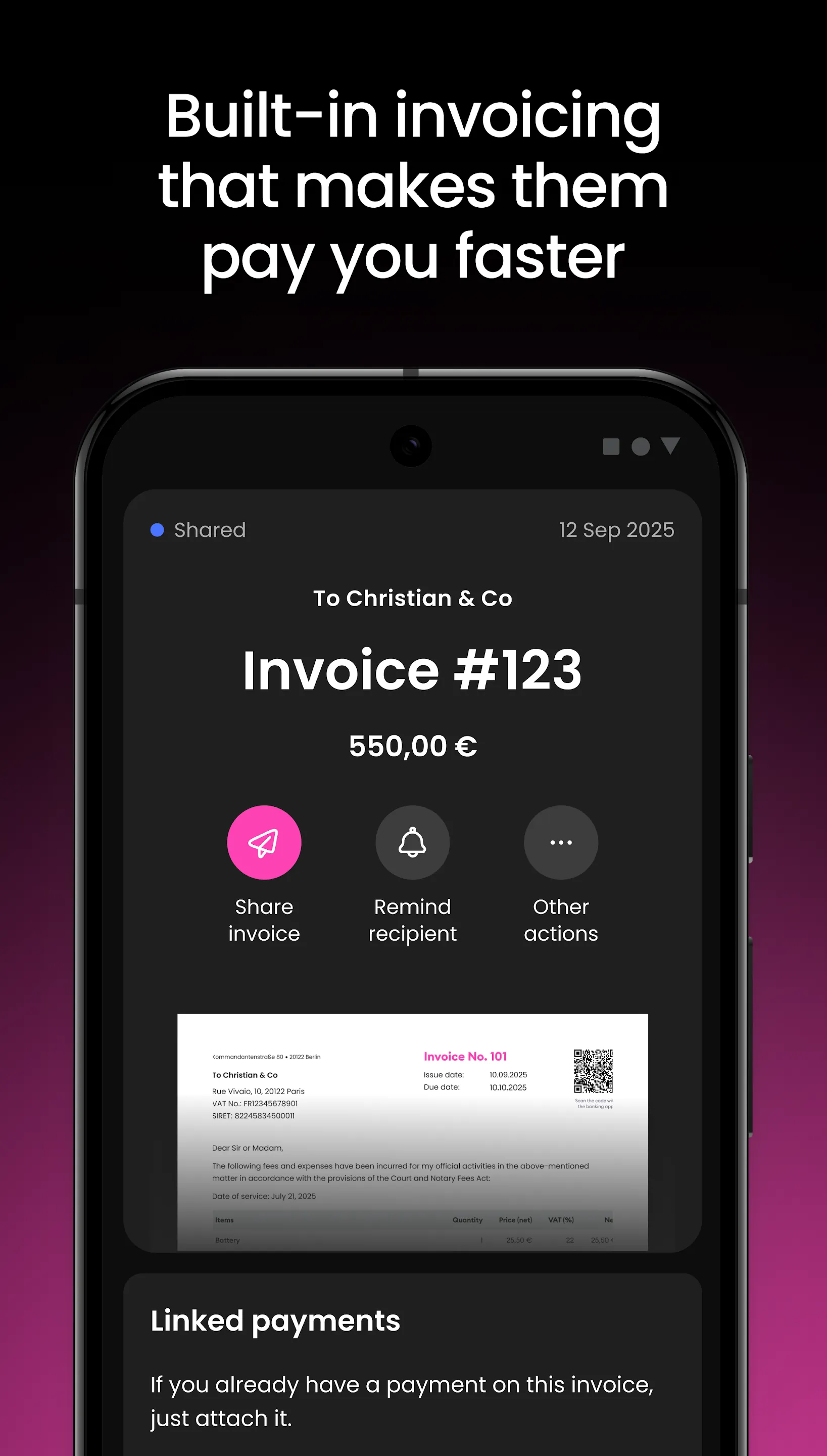 Finom • Business Account | Indus Appstore | Screenshot