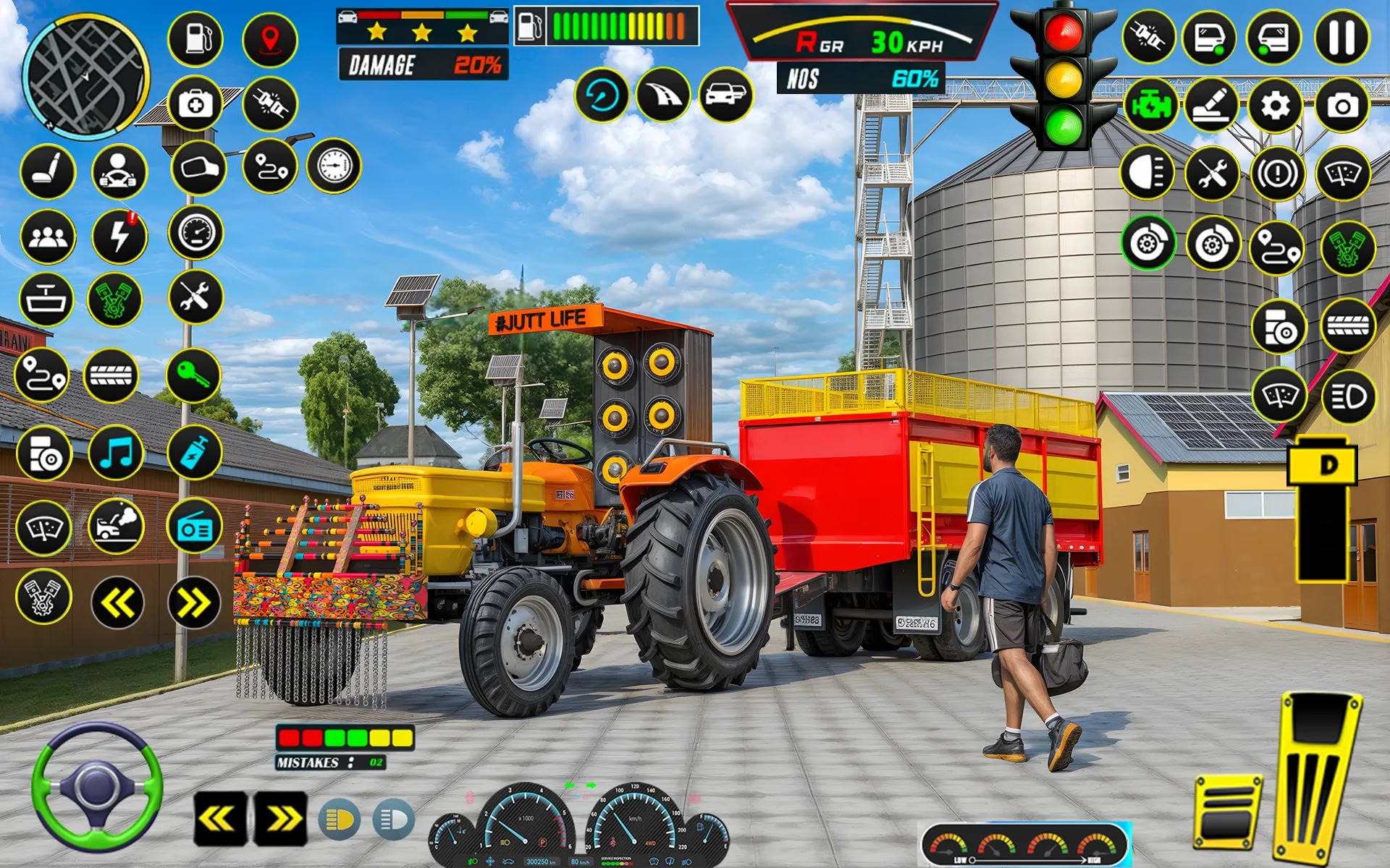 Farming Tractor Game Simulator | Indus Appstore | Screenshot