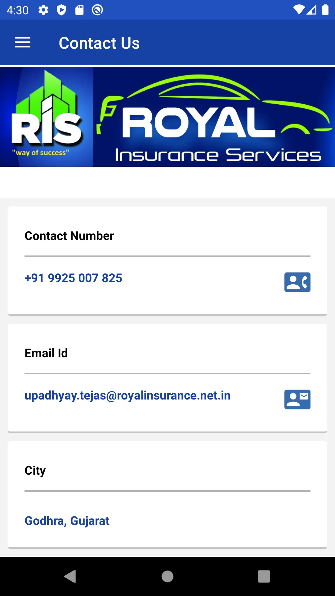 Royal Insurance | Indus Appstore | Screenshot