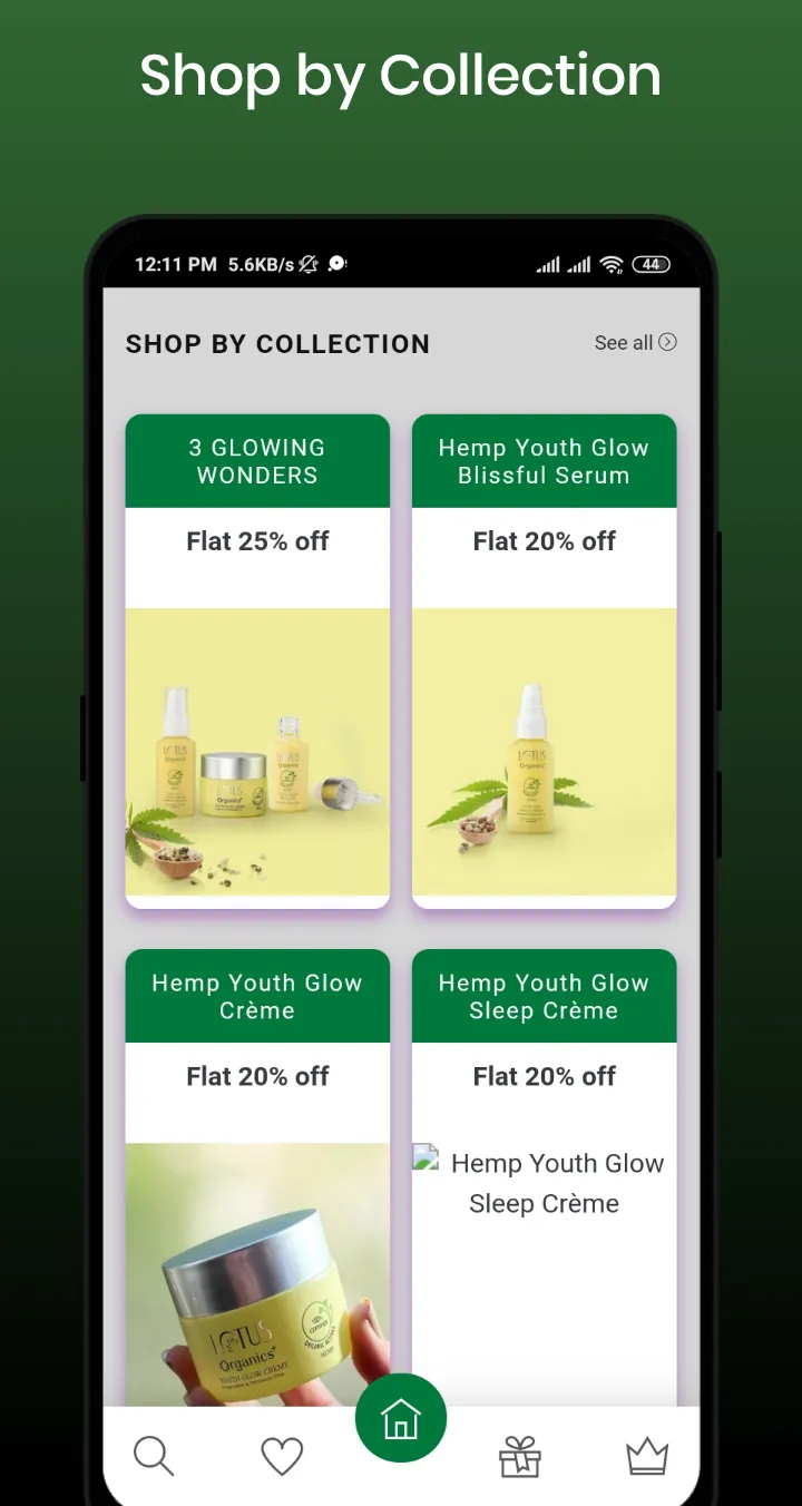 Organic Cream & Serum Offers | Indus Appstore | Screenshot