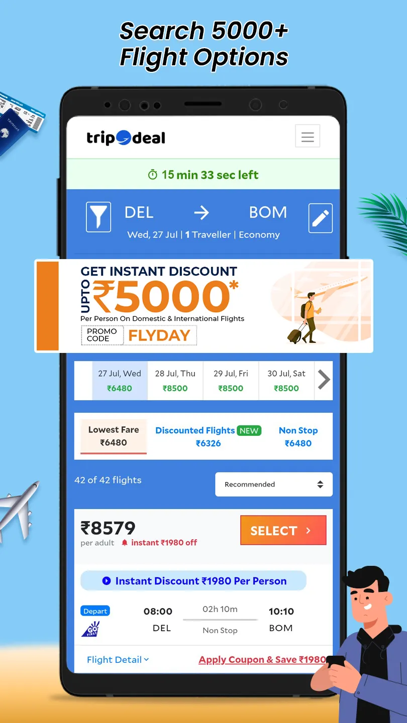 TripOdeal - Flights & More | Indus Appstore | Screenshot