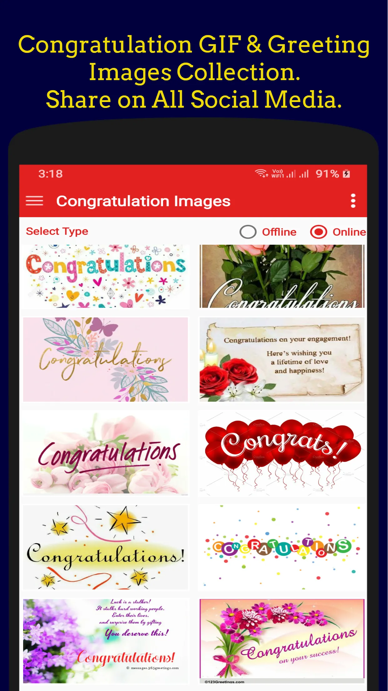 Congratulation GIF Collection | Indus Appstore | Screenshot