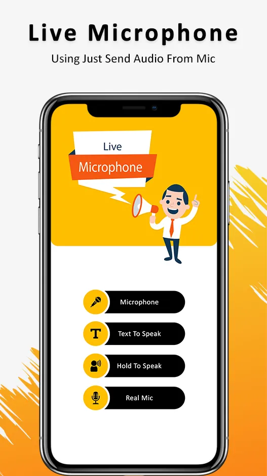 Live Microphone Announcement | Indus Appstore | Screenshot