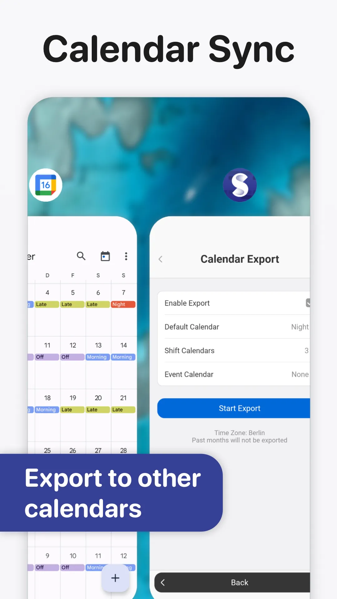 Supershift Shift Work Calendar | Indus Appstore | Screenshot