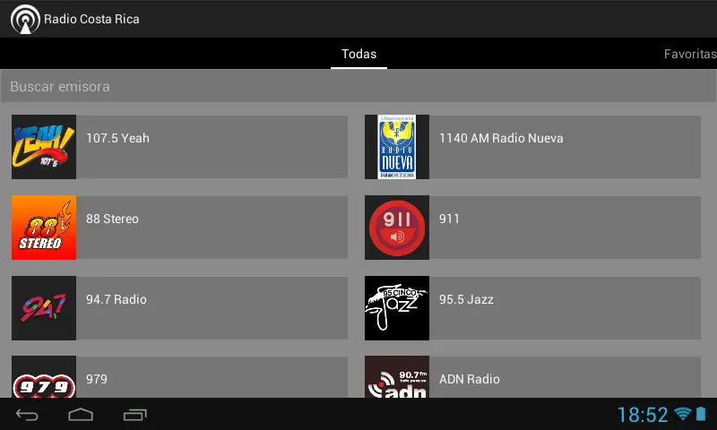 Radio Costa Rica | Indus Appstore | Screenshot