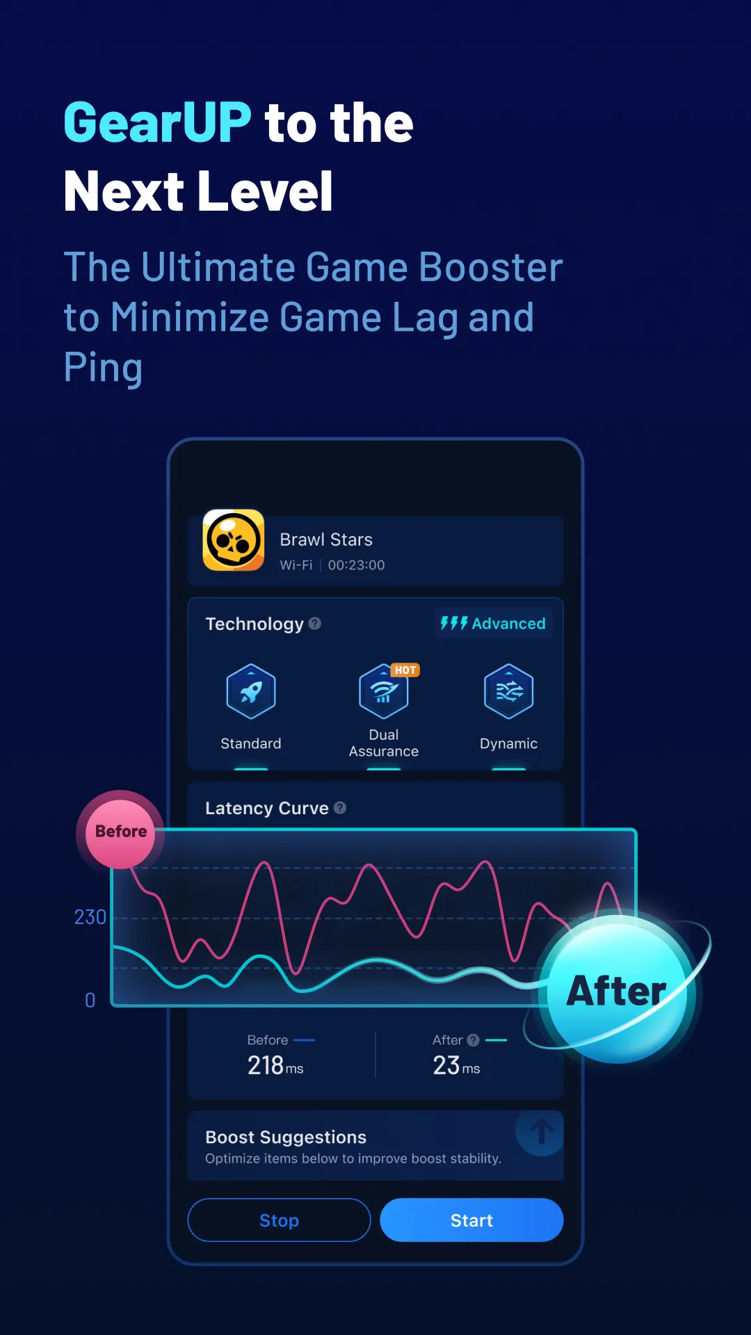 GearUP Game Booster: Lower Lag | Indus Appstore | Screenshot