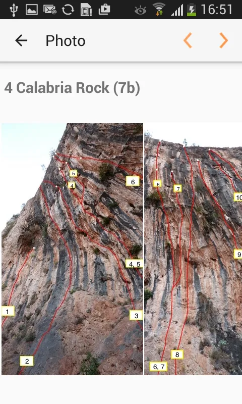 ClimbAdvisor Climbing in Italy | Indus Appstore | Screenshot