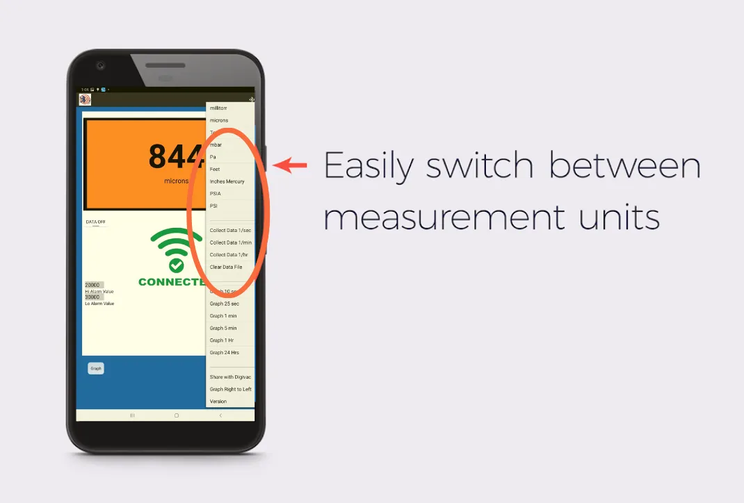 Vacuum Gauge | Indus Appstore | Screenshot