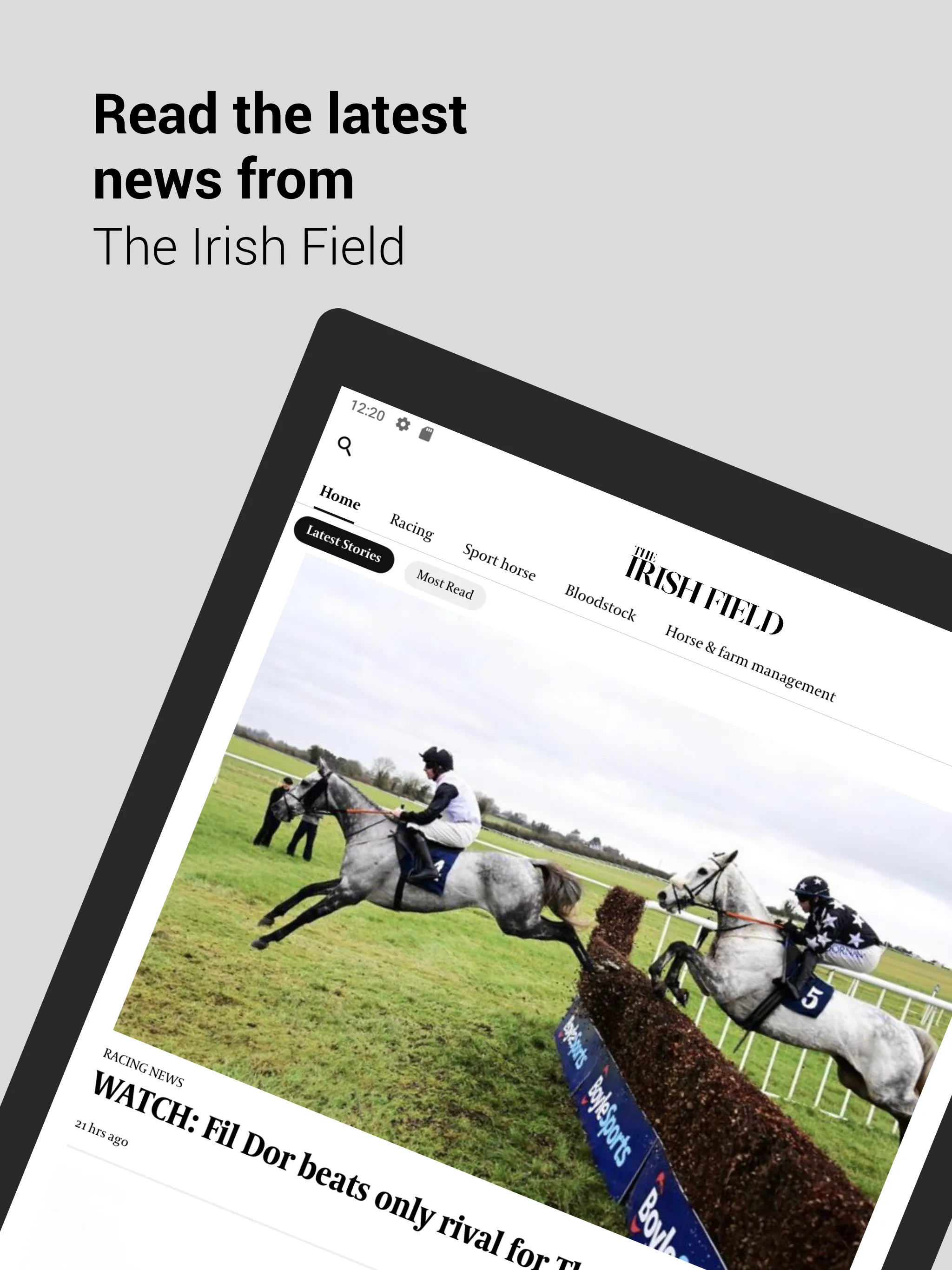 The Irish Field Live | Indus Appstore | Screenshot