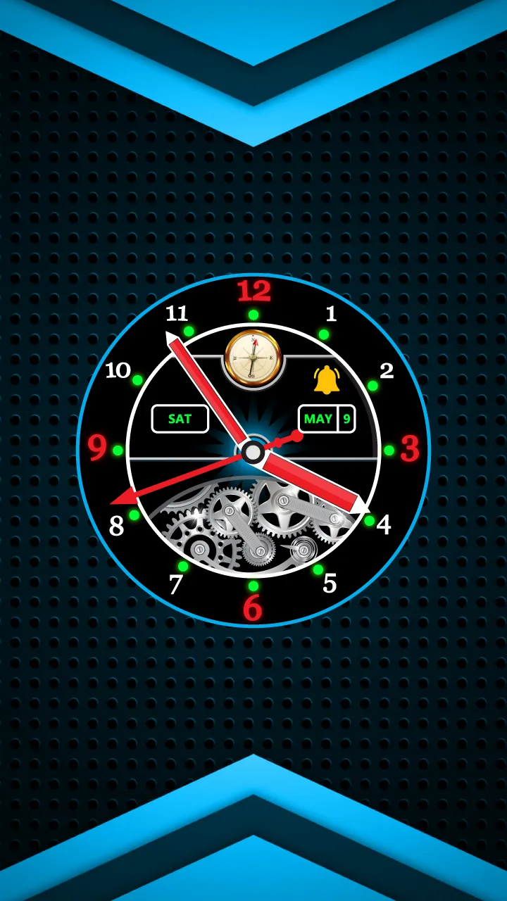 Analog Clock Live Wallpaper 3D | Indus Appstore | Screenshot