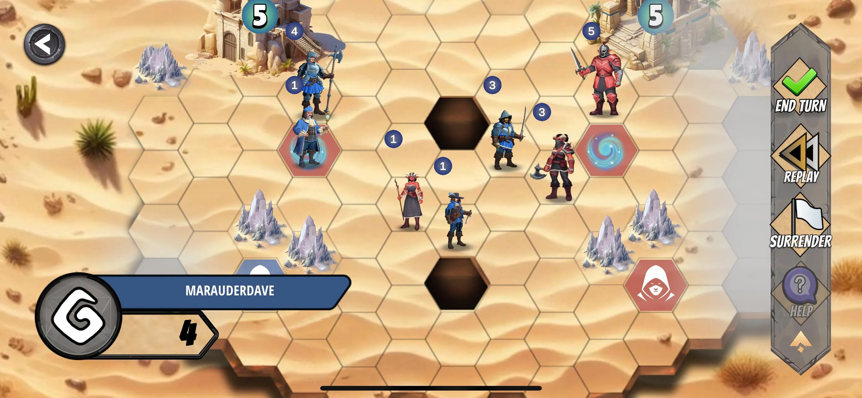 Hex Duel | Indus Appstore | Screenshot