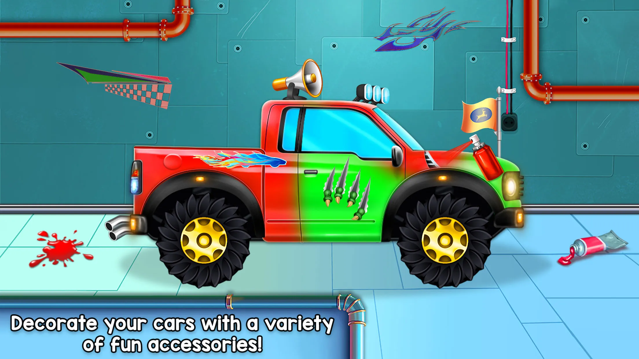 Car Garage - Kids Garage Game | Indus Appstore | Screenshot