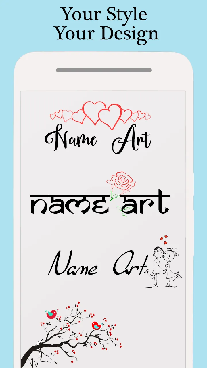 Name Art: Grid, GIF &  Collage | Indus Appstore | Screenshot