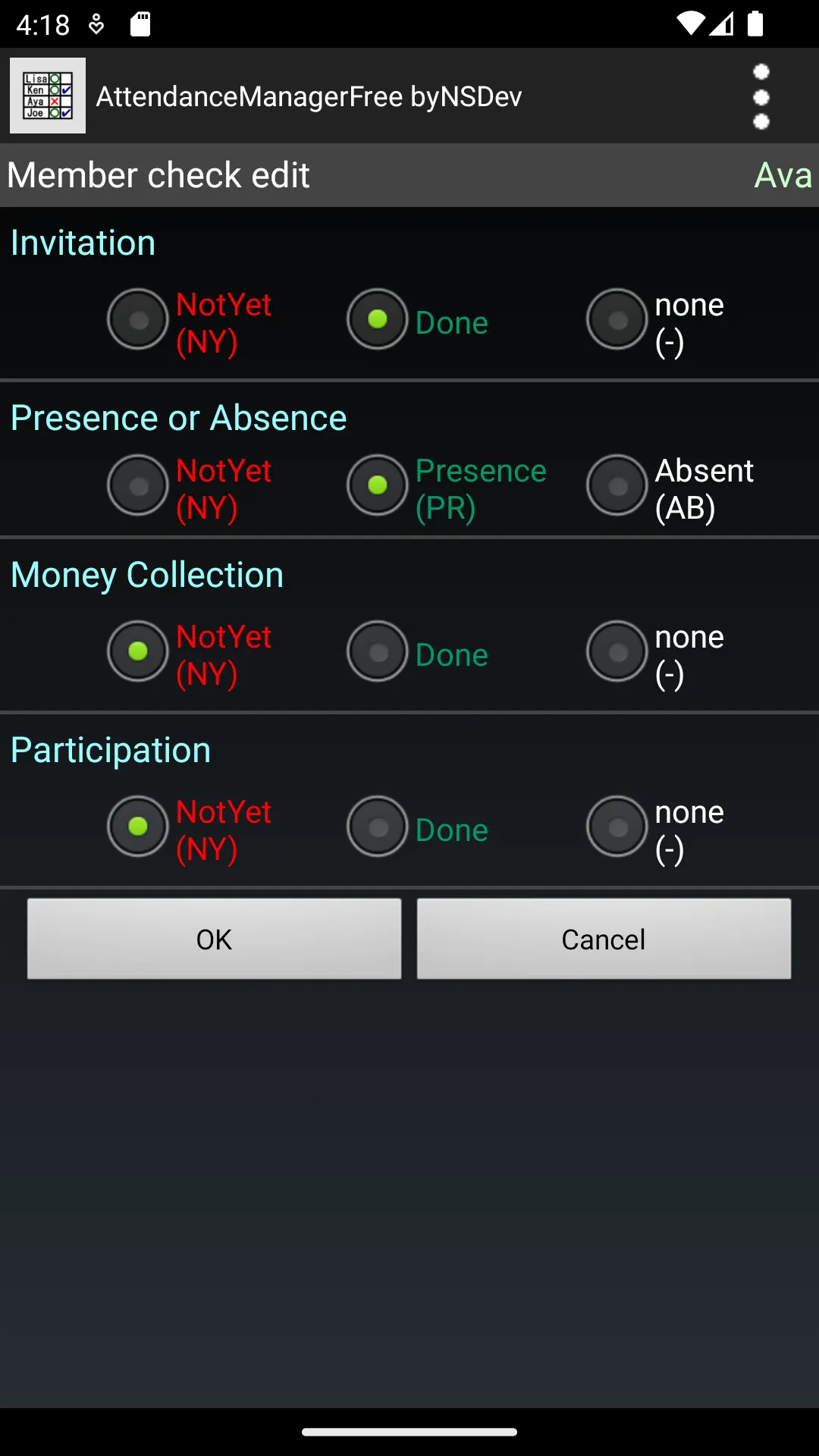 AttendanceManager byNSDev | Indus Appstore | Screenshot