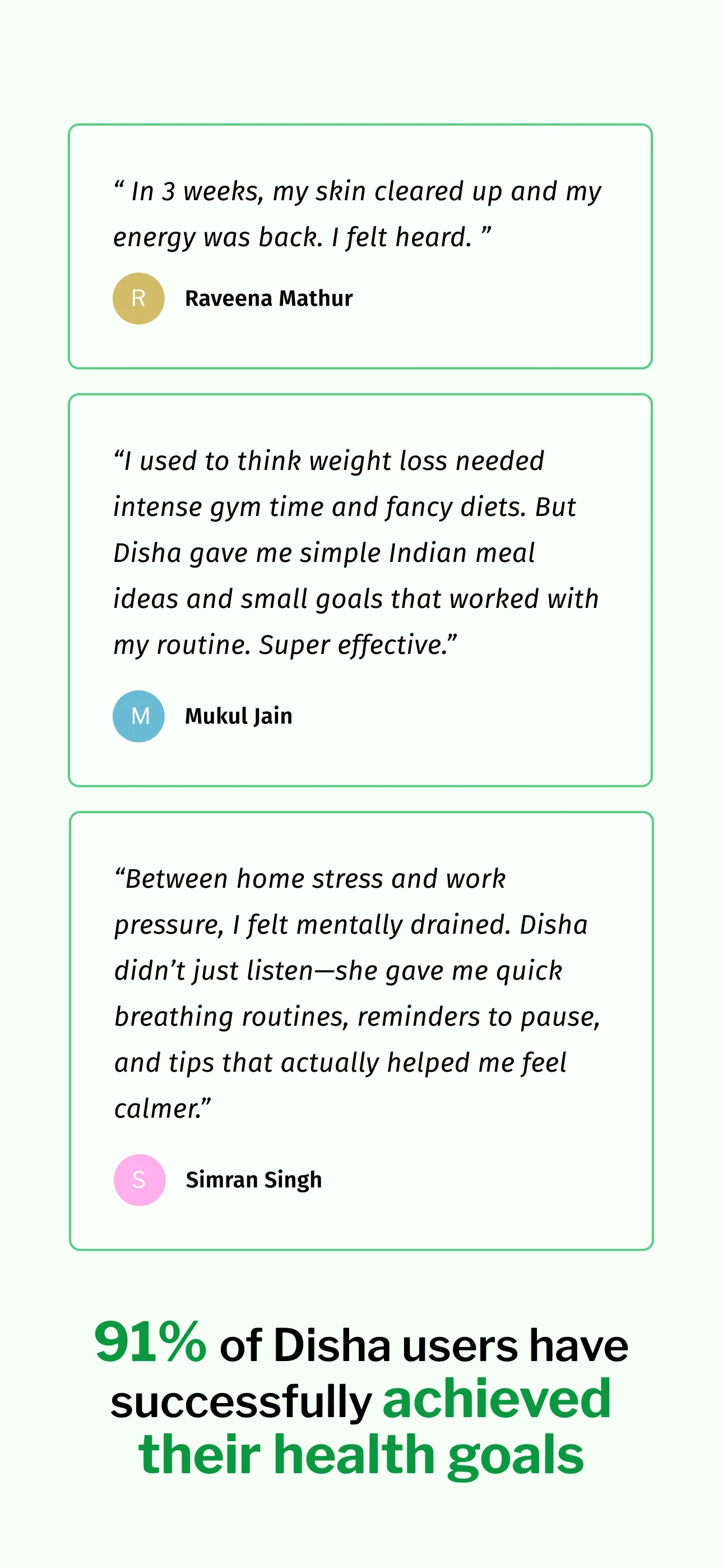 Disha: AI Health Coach | Indus Appstore | Screenshot