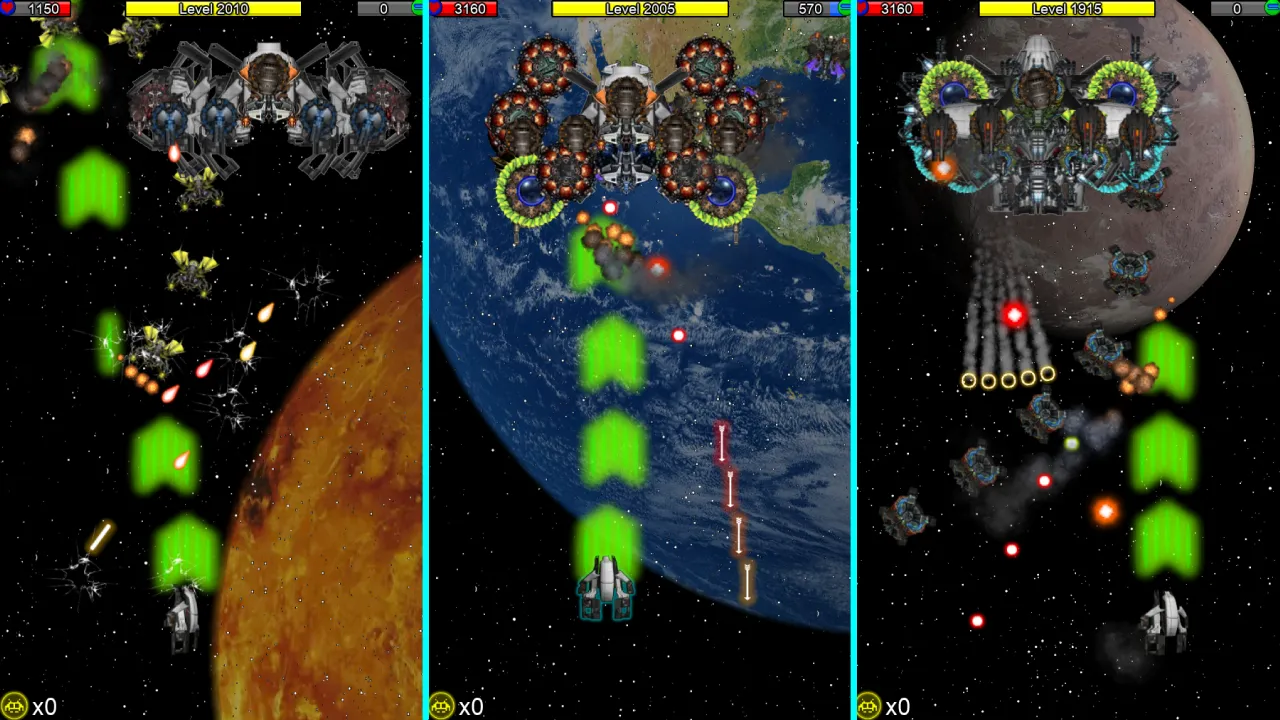 Space Wars Spaceship Shooter 3 | Indus Appstore | Screenshot