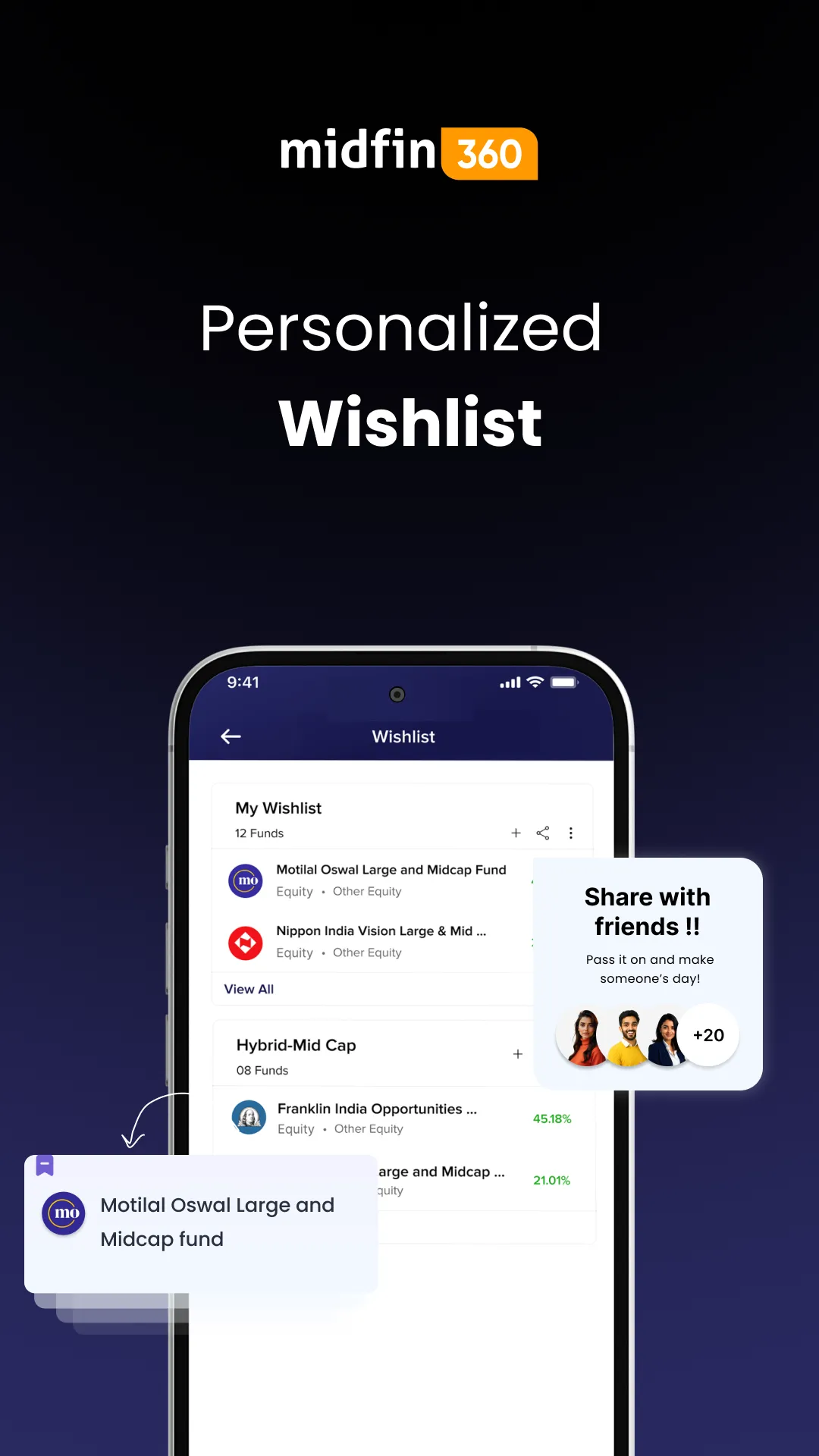 midfin360: Mutual funds, SIF | Indus Appstore | Screenshot