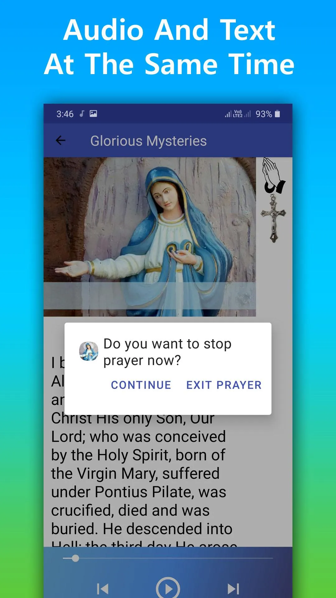 Rosary Audio Catholic | Indus Appstore | Screenshot