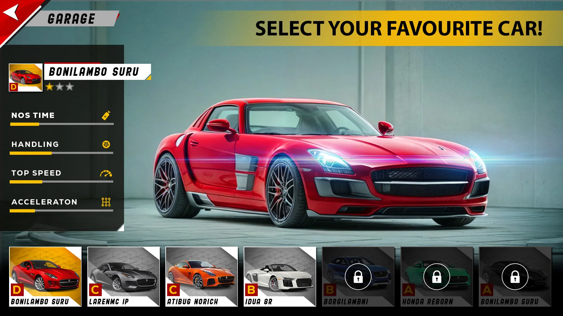 Racery Game - Races Car Games | Indus Appstore | Screenshot