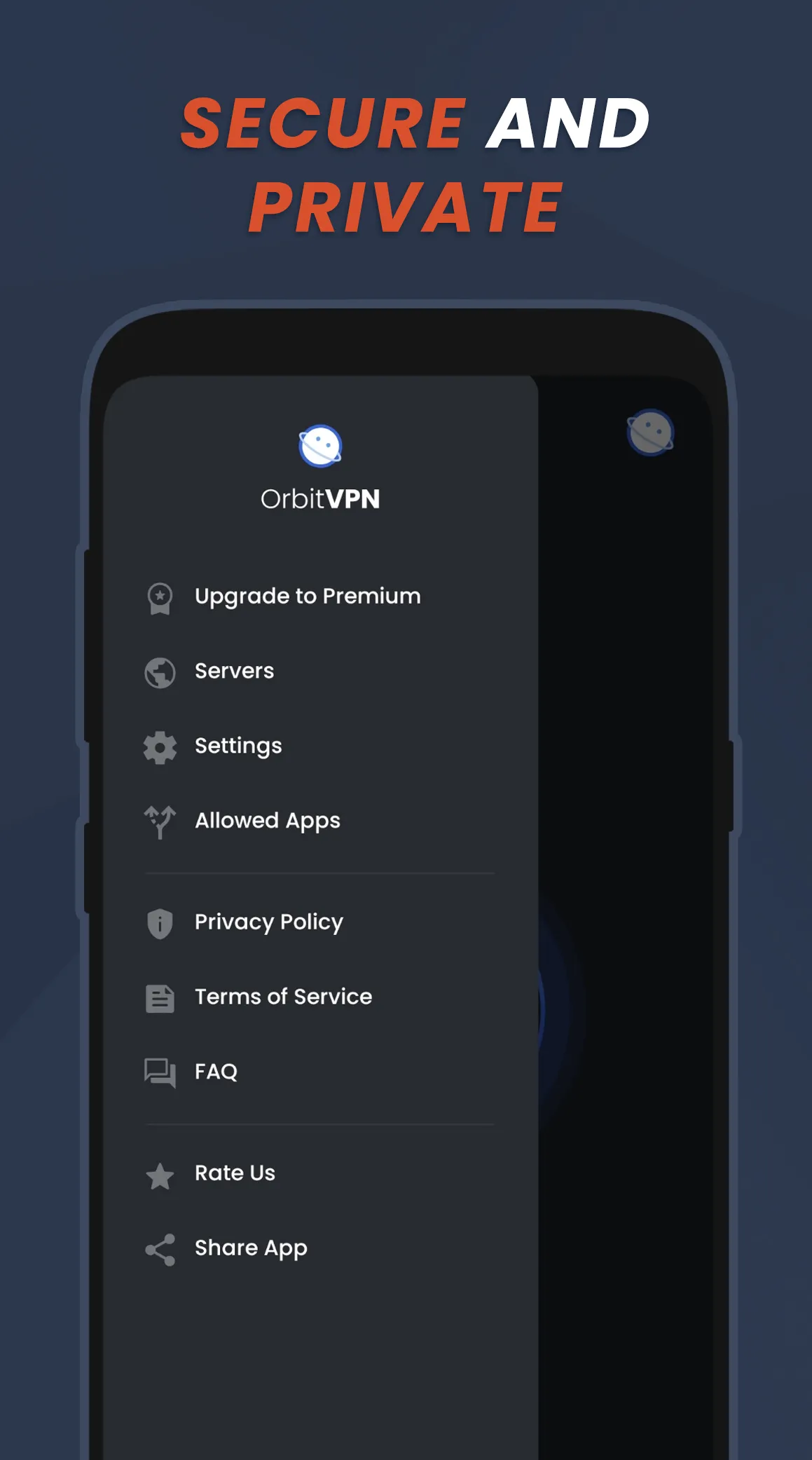 Orbit VPN - Fast and Safe VPN | Indus Appstore | Screenshot