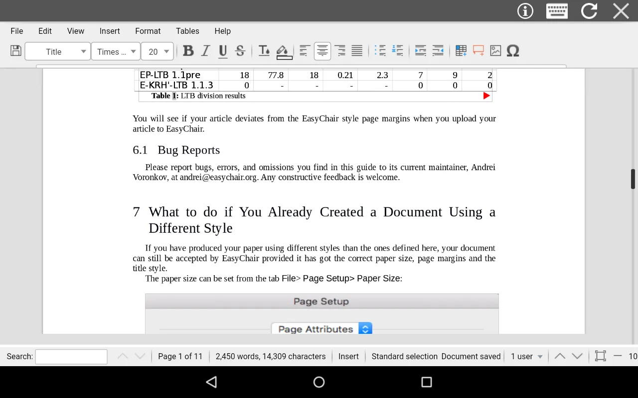 AndroDOC editor for Doc & Word | Indus Appstore | Screenshot