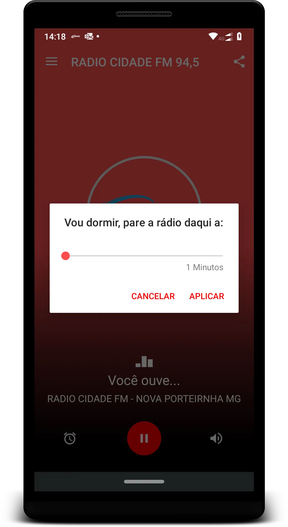 RADIO CIDADE FM - NOVA PORTEIR | Indus Appstore | Screenshot