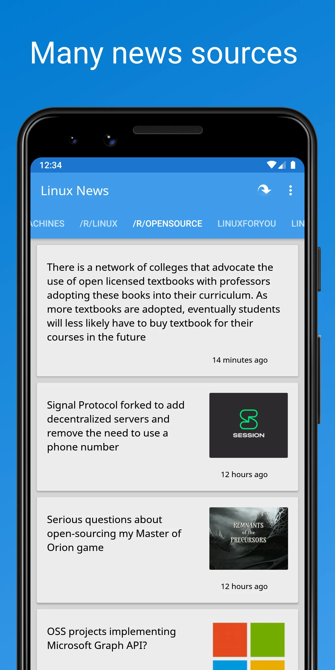 Linux News: Open Source & Tech | Indus Appstore | Screenshot