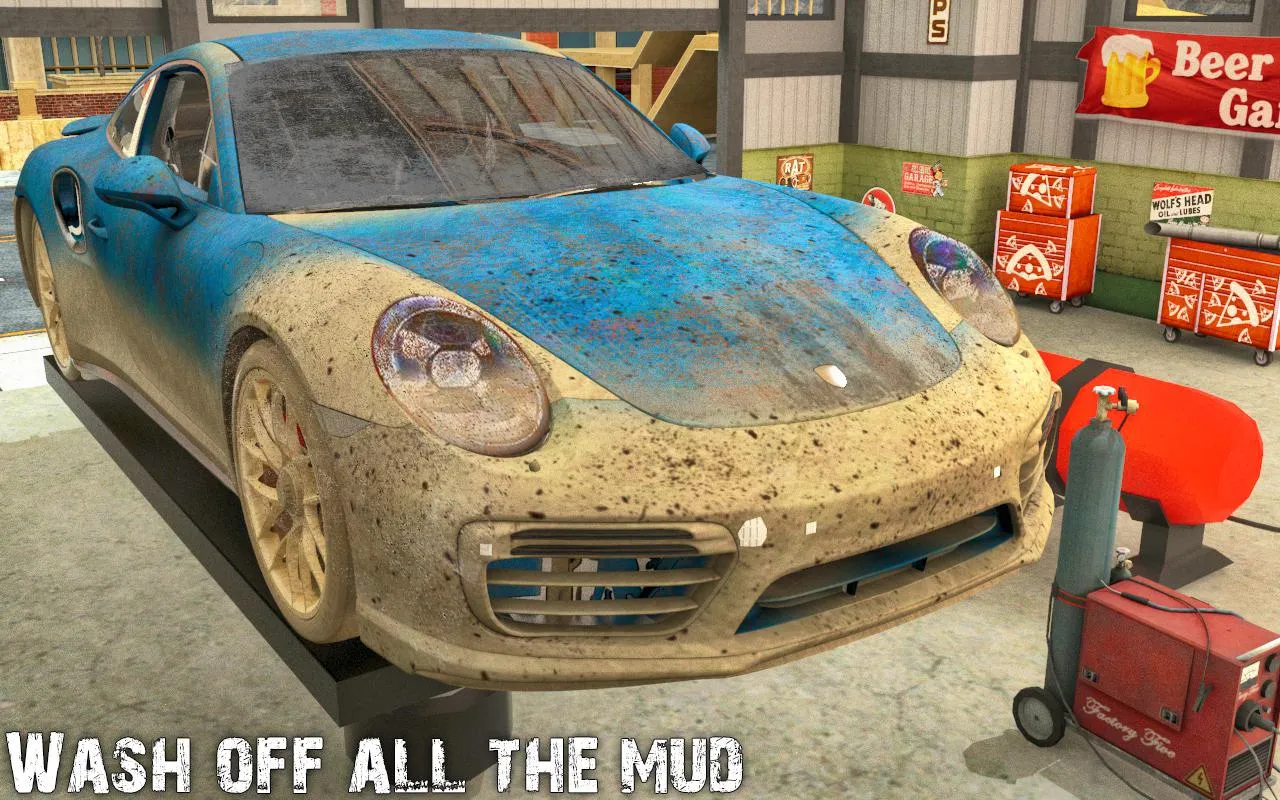 Car Wash Service Cleaning Game | Indus Appstore | Screenshot